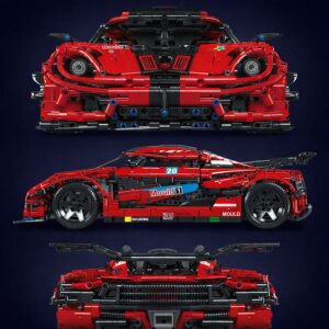 Mould King Koenigsegg Hypercar 13121 | Zestaw klocków | 3063 elementów