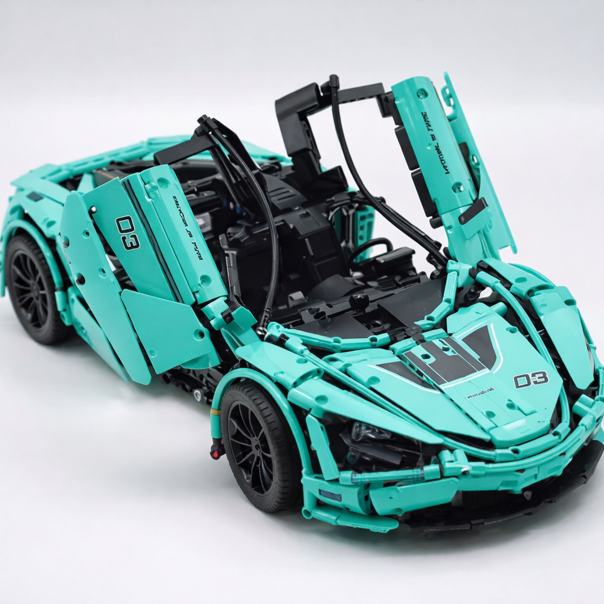 Mould King 720S Sports Car 13167 | Zestaw klocków | 3188 elementów - obrazek 3